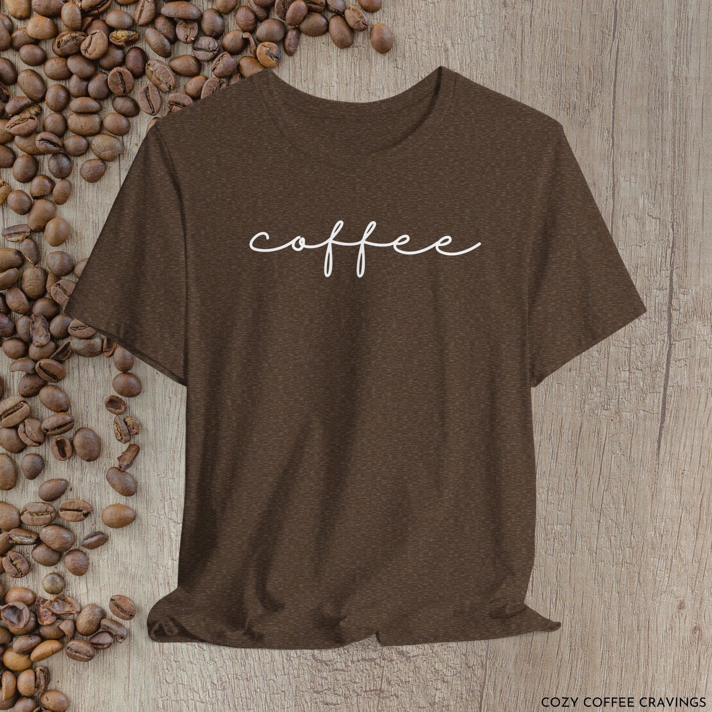 Cute Coffee Short Sleeve Tee