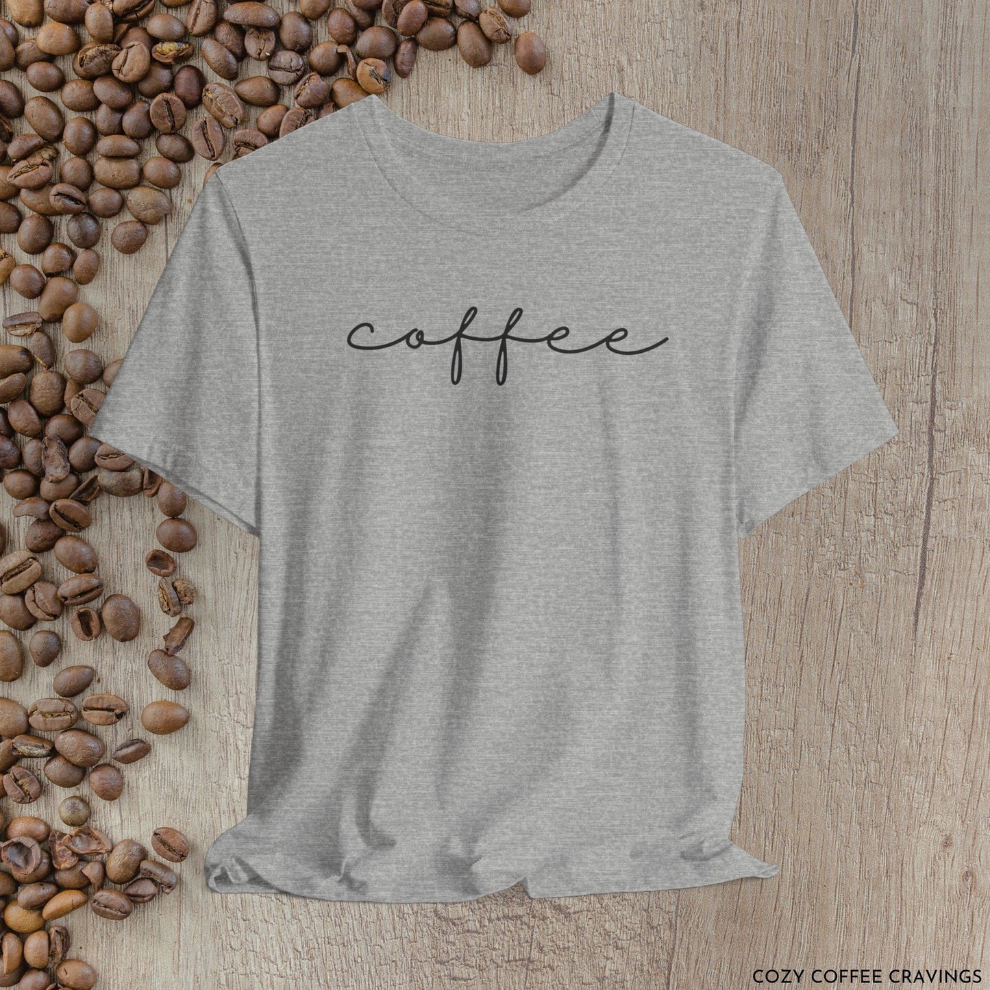 Cute Coffee Short Sleeve Tee