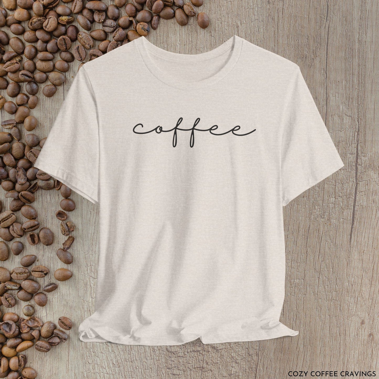 Cute Coffee Short Sleeve Tee