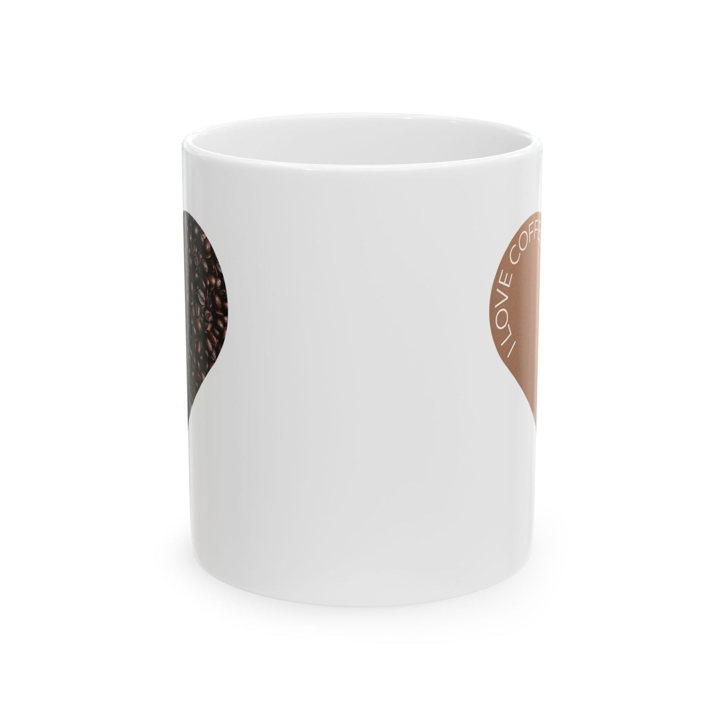 I Love Coffee Ceramic Mug, (11oz, 15oz)