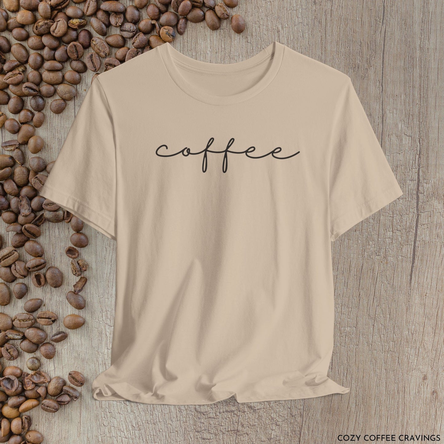 Cute Coffee Short Sleeve Tee