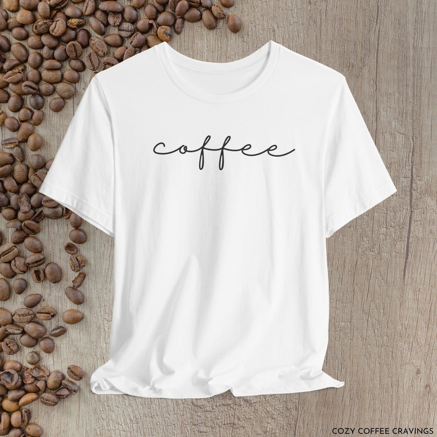 Cute Coffee Short Sleeve Tee