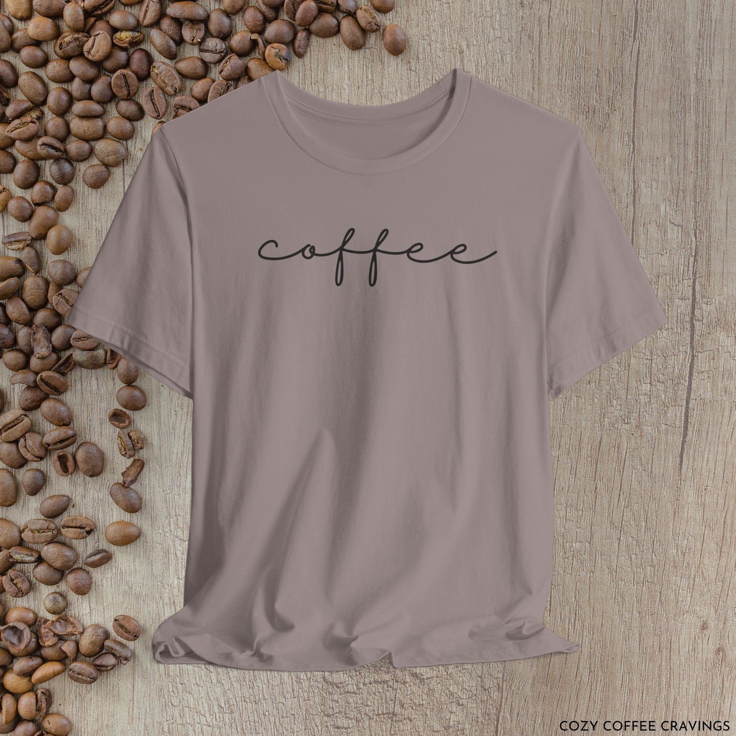 Cute Coffee Short Sleeve Tee